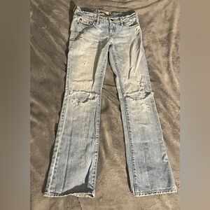 Abercrombie & Fitch Light Blue Straight Leg Jeans